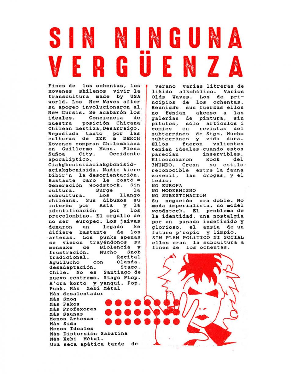 Sin ninguna vergüenza